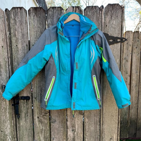 Blue Jacket - Wind breaker with removable lining - Picture 2 of 10